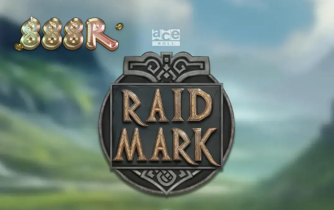 Tampilan visual slot Raidmark dengan tema Viking yang epik